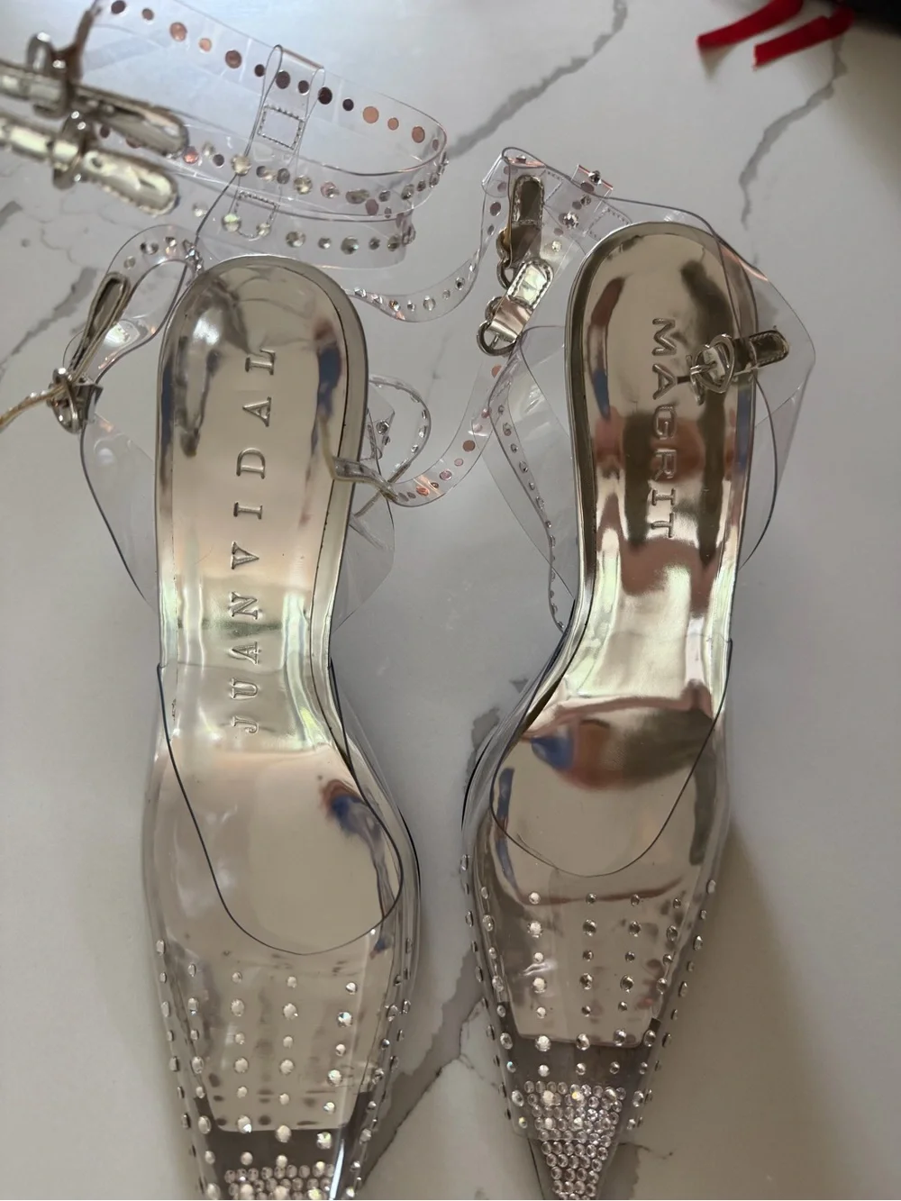 MAGRIT X JUAN VIDAL Crystal Princess Heels